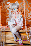 MW Girl（魔物姫）85cm 优米 ユウミちゃん 5.5kg 猫耳 ソフトビニール製頭部 シリコン製ボディ 肌色＆眼球色＆メイク＆ウィッグ＆衣装は宣材写真と同じ 甘ロリ風 フィギュア