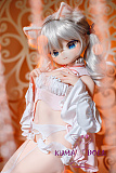 MW Girl（魔物姫）85cm 优米 ユウミちゃん 5.5kg 猫耳 ソフトビニール製頭部 シリコン製ボディ 肌色＆眼球色＆メイク＆ウィッグ＆衣装は宣材写真と同じ 甘ロリ風 フィギュア