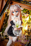 MW Girl（魔物姫）85cm 亚莉亚 アリアちゃん 5.5kg メイド服 ソフトビニール製頭部 シリコン製ボディ 肌色＆眼球色＆メイク＆ウィッグ＆衣装は宣材写真と同じ ピンク髪