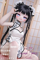 MW Girl（魔物姫）85cm 小野春田ちゃん 中華風美少女 ソフトビニール製頭部 シリコン製ボディ 肌色＆眼球色＆メイク＆ウィッグ＆衣装は宣材写真と同じ