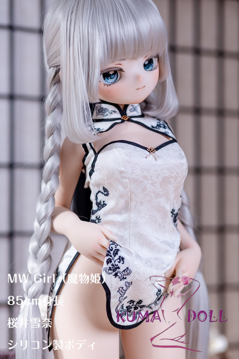 MW Girl（魔物姫）85cm 樱井雪奈 7kg 掲載画像はソフトビニール製頭部+シリコン製ボディ 中華チャイナドレス姿のクールビューティー