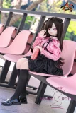 MOZU DOLL 115cm バスト大 佑莉 Yuri ビニール製頭部+TPE製ボディ 肌色＆眼球色＆メイク＆ウィッグ＆衣装は宣材写真と同じ 蓬蓬スカート