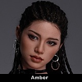 TOP-CYDOLL フルシリコン製 170cm Dカップ Amberヘッド ラブドール 欧美風ドール バイクガール