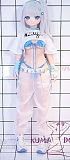 アニメドール ソフトビニール製ヘッド+シリコン製ボディ WM Dolls 140cm Bカップ #Y012ヘッド gogoショー服