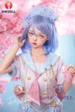 SHEDOLL 新作 148cm Dカップ  朵朵2.0（duoduo）ヘッド  ラブドール ボディ材質選択可 セーラー服 桜少女