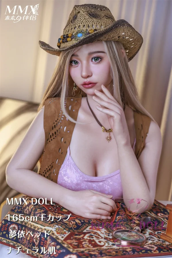 MMXDOLL（木木夕）165cm Fカップ-B 梦依（Mengyi）職人Art系メイク シリコン製等身大ドール ウエスタンカウガール 異国風