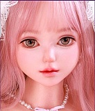 Sino Doll 戦闘機 70cm Lカップトルソー 爆乳 S60凛夭夭(Linyaoyao)ヘッド フルシリコン製ラブドール ピンクレースの姫系ドレス