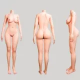 Evas Doll フルシリコン製ラブドール 超リアルメイク付き 176cm Eカップ 埃琳娜Elenaヘッド 欧米風ダッチワイフ