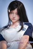 蛍火日記 151cm Aカップ 菜々子 メイク② フルシリコン製リアルドール JK衣装選択可能 制服スタイル スポーツ系
