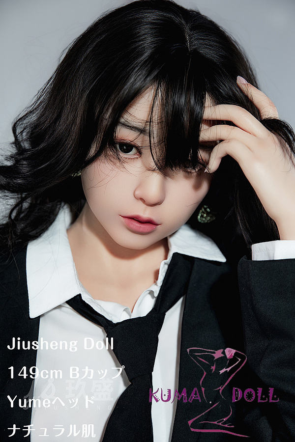 Jiusheng Doll フルシリコン製 皮膚付き新ボディ 149cm Bカップ yumeヘッド ラブドール 制服美少女リアルドール