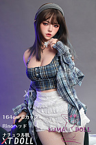 XTDOLL 164cm Cカップ  Rinoヘッド（XT-byb35）ヘッド 等身大ドール フルシリコン製 小悪魔系美少女リアルメイク