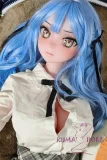 【8/31迄 12%OFF実施中！カートに入れると割引後の価格をご確認いただけます】Elsa Babe 148cm M  AHR016 中野花澄 二次元 アニメドール フルシリコン製 カスタマイズ可 JK制服 ブルーのロングウェーブヘア