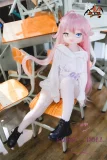 MOZU DOLL 130cm バスト小 星葉（ほしば）ちゃん ビニール製頭部+TPE製ボディ 肌色＆眼球色＆メイク＆ウィッグは宣材写真と同じ ツインテール オッドアイ