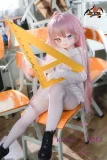 MOZU DOLL 130cm バスト小 星葉（ほしば）ちゃん ビニール製頭部+TPE製ボディ 肌色＆眼球色＆メイク＆ウィッグは宣材写真と同じ ツインテール オッドアイ