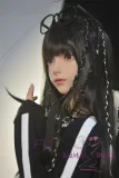 リアルドール 黒のストリート系ファッション