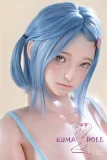 蛍火日記 164cm Ｇカップ 菜々子ヘッド メイク② フルシリコン製 リアルドール セックス 人形 鮮やかな黄色ビキニ 元気いっぱいな笑顔
