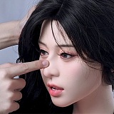 RZR Doll フルシリコン製 欧米風 ラブドール No.21 164cm Eカップ Gina 膣前庭構造あり レオパード柄ブラ