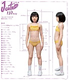 J-cute フルシリコン製 149cm バスト平 AGD02  紬ちゃん（つむぎ）ラブドール ロリ系 ネコ耳カチューシャ 愛らしさ満点