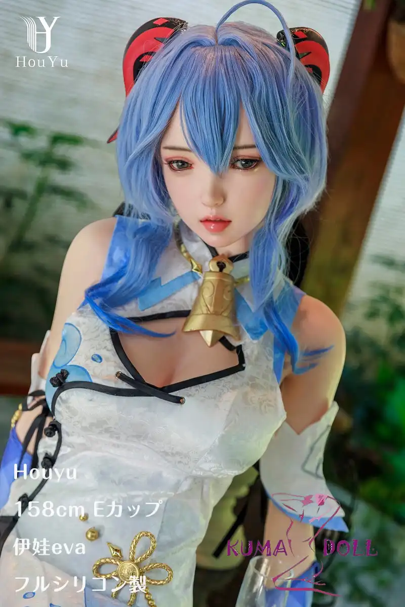 Houyu後遇 フルシリコン製 ラブドール 158cm Eカップ 伊娃eva 軽量ダッチワイフ Houyu&RZRDOLLコラボ製品  原神コスプレ