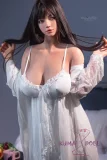 超擬真の肌テクスチャ フルシリコン製ラブドール Real Lady 159cm Hカップ T4ヘッド 等身大リアルドール 【撮影：黒猫Abby】