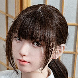 Sino Doll 実践向け 戦闘機 143cm Gカップ 巨乳 S56 凛白(Lingbai)ヘッド 掲載画像はリアルメイク付き 顔は蝋人形メイク付き フルシリコン製ラブドール 家庭的な雰囲気に満ちたダッチワイフ