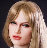 リアルスキンシリーズ Sanhui Doll 皮膚メイク付き 最新作 158cm Eカップ#42 妮娜(nina)ヘッドフルシリコン製ラブドール フェイシャルEX機能選択可 ビキニ