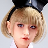 リアルスキンシリーズ Sanhui Doll 皮膚メイク付き 最新作 158cm Eカップ#42 妮娜(nina)ヘッドフルシリコン製ラブドール フェイシャルEX機能選択可 ビキニ