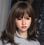 リアルスキンシリーズ Sanhui Doll 皮膚メイク付き 最新作 158cm Eカップ#42 妮娜(nina)ヘッドフルシリコン製ラブドール フェイシャルEX機能選択可 ビキニ