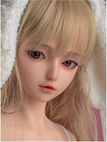 リアルスキンシリーズ Sanhui Doll 皮膚メイク付き 最新作 125cm Fカップ #12诺琳 フルシリコン製ラブドール フェイシャルEX機能選択可 猫耳美少女