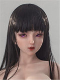 リアルスキンシリーズ Sanhui Doll 皮膚メイク付き 最新作 125cm Fカップ #12诺琳 フルシリコン製ラブドール フェイシャルEX機能選択可 猫耳美少女