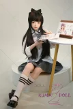 FUDOLL ラブドール J008环奈ヘッド 136cm Aカップ 低身長ラブドール 掲載画像はTPEボディ＋シリコンヘッド ボディ材質及び身長など選べる