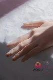 SHEDOLL 156cm Eカップ  江晓婉（Jiangxiaowang） ヘッド 掲載画像はリアル皮膚付き版 超擬真の肌テクスチャ  紫髪ふわロング 巨乳ラブドール ボディー材質など選択可能 カスタマイズ可能 セックス人形