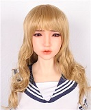リアルスキンシリーズ Sanhui Doll 皮膚メイク付き 158cm Eカップ#41ヘッド フルシリコン製ラブドール タイトスカート