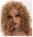 リアルスキンシリーズ Sanhui Doll 皮膚メイク付き 158cm Eカップ#41ヘッド フルシリコン製ラブドール タイトスカート