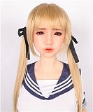 リアルスキンシリーズ Sanhui Doll 皮膚メイク付き 158cm Eカップ#41ヘッド フルシリコン製ラブドール タイトスカート