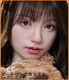 【アートワークカスタム版】TYPEグラビア TOPSINO 167cm Eカップ T1D 米悠 メイク① ミライの女神 等身大ラブドール フルシリコン製