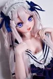 Elsa Babe 148cm M RAD052ヘッド  斉藤 雪絵 二次元 アニメドール フルシリコン製 ふわふわの銀髪xハート型アイ カスタマイズ可