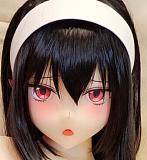 アニメドール Aotume Doll 160cm Kカップ #131 エルフ耳は飾り 掲載画像はシリコンヘッド＋TPEボディ ヘッド及びボディー材質選択可能