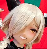 アニメドール Aotume Doll 160cm Kカップ #131 エルフ耳は飾り 掲載画像はシリコンヘッド＋TPEボディ ヘッド及びボディー材質選択可能