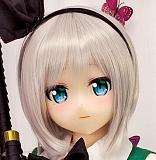 アニメドール Aotume Doll 160cm Kカップ #131 エルフ耳は飾り 掲載画像はシリコンヘッド＋TPEボディ ヘッド及びボディー材質選択可能