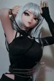 Elsa Babe 148cm L AHR020ヘッド 玄羽 時子 二次元 アニメドール フルシリコン製 御姐 カスタマイズ可