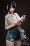 蛍火日記 164cm Ｇカップ 蓮ヘッド  フルシリコン製リアルドール デニムショートパンツ 巨乳 アダルト エロ