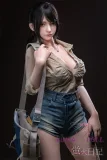 蛍火日記 164cm Ｇカップ 蓮ヘッド  フルシリコン製リアルドール デニムショートパンツ 巨乳 アダルト エロ