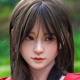 蛍火日記 Maxシリーズ リアル皮膚付き フルシリコン製 160cm Gカップ 琉璃(liuli)ヘッド メイク③ ラブドール掲載画像はROS機能付き  超リアル塗装加工あり