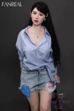 FANREAL 155cm Fカップ リアル皮膚版 #Kimmy ROSヘッド フルシリコン製ラブドール