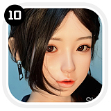 SHEDOLL 148cm Dカップ 沅沅2.0（Yuanyuan） ヘッド ラブドール 掲載画像はフルシリコ製超擬真の肌テクスチャ付き 幼顔リアルドール