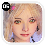 SHEDOLL 148cm Dカップ 沅沅2.0（Yuanyuan） ヘッド ラブドール 掲載画像はフルシリコ製超擬真の肌テクスチャ付き 幼顔リアルドール