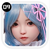 SHEDOLL 148cm Dカップ 沅沅2.0（Yuanyuan） ヘッド ラブドール 掲載画像はフルシリコ製超擬真の肌テクスチャ付き 幼顔リアルドール