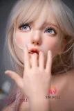 SHEDOLL 148cm Dカップ 沅沅2.0（Yuanyuan） ヘッド ラブドール 掲載画像はフルシリコ製超擬真の肌テクスチャ付き 幼顔リアルドール