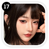 SHEDOLL 158cm Cカップ 江小棠（Jiangxiaotang）ヘッド お団子ヘア 等身大 セックス 人形 ボディー材質など選択可能 掲載画像は フルシリコン製 ライト小麦色肌 ラブドール